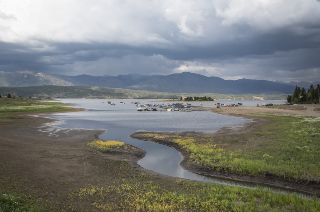 A nearly empty Lake Granby | Photo by Tim Romano