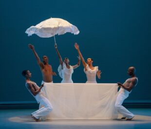 Alvin Ailey American Dance Theater in Alvin Ailey's Revelations | Photo by Paul Kolnik