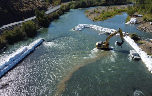 Nelson Dam Removal on the Naches River| City of Yakima, Washington | Photo by Mike Shane
