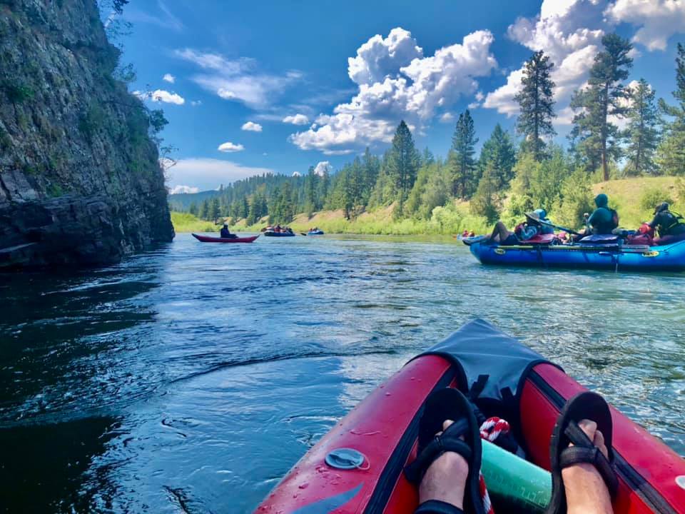 Reconnecting the Past A Blackfeet Man Floats the Blackfoot River