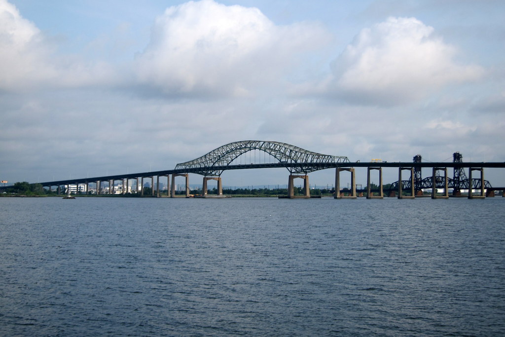 Newark Bay Bridge, Confluence of the Hackensack & Passaic River | Photo courtesy of Flickr