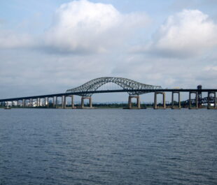 Newark Bay Bridge, Confluence of the Hackensack & Passaic River | Photo courtesy of Flickr