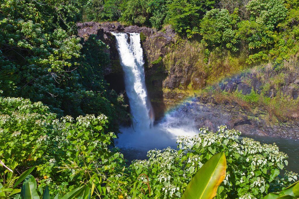 Rainbow Falls in Hilo, Hawaii | Photo by Richard Bitting via Flickr