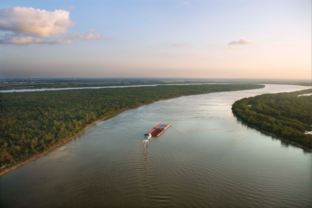 Medarbejder Mitt Religiøs Mississippi River