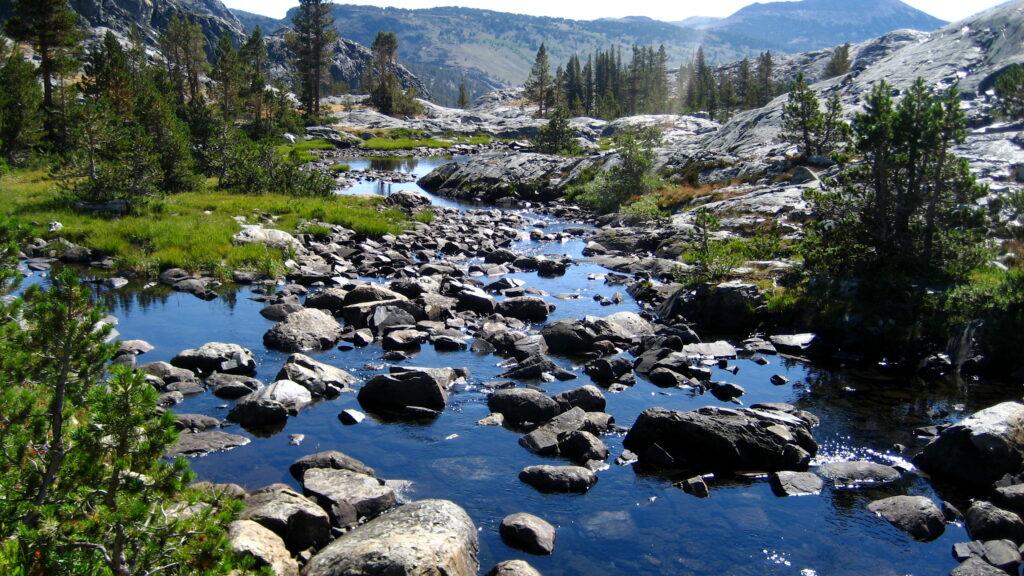 San Joaquin River headwaters | J Cook Fisher
