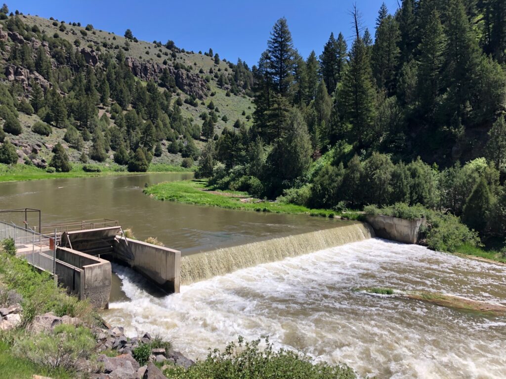 Felt Dam on the Teton River, Idaho | Photo by Scott Bosse