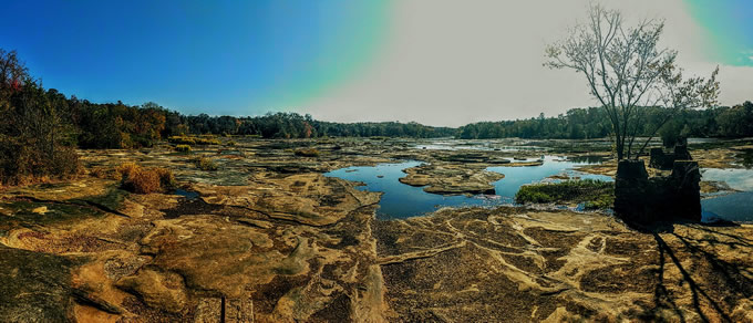 Georgia’s Flint River at drought flows in 2016