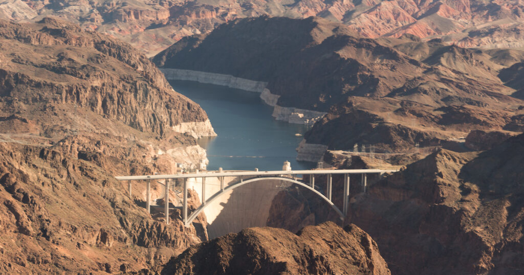 Lake Mead and the Hoover Dam