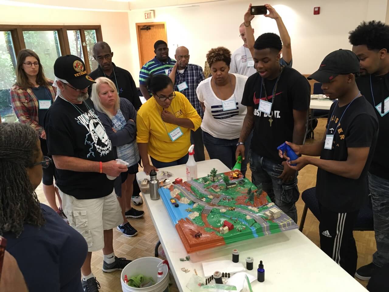 Water School with Watershed Model - Photo by Milwaukee Water Commons photo