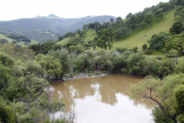 North Fork Dam on Pacheco Creek | Photo courtesy of San Jose Mercury News