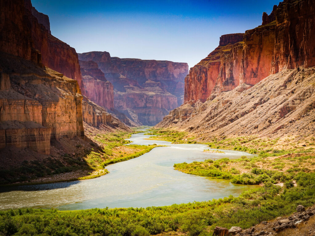 The Colorado River in Grand Canyon near Nankoweap | Photo Sinjin Eberle