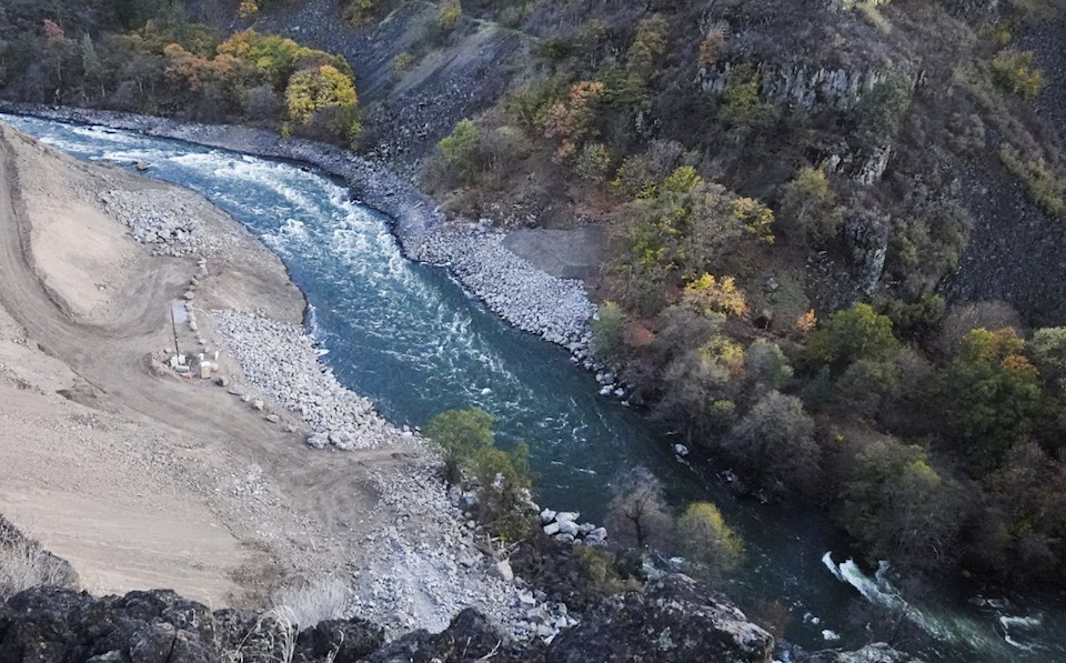 Klamath River after Copco2 Dam Removal
