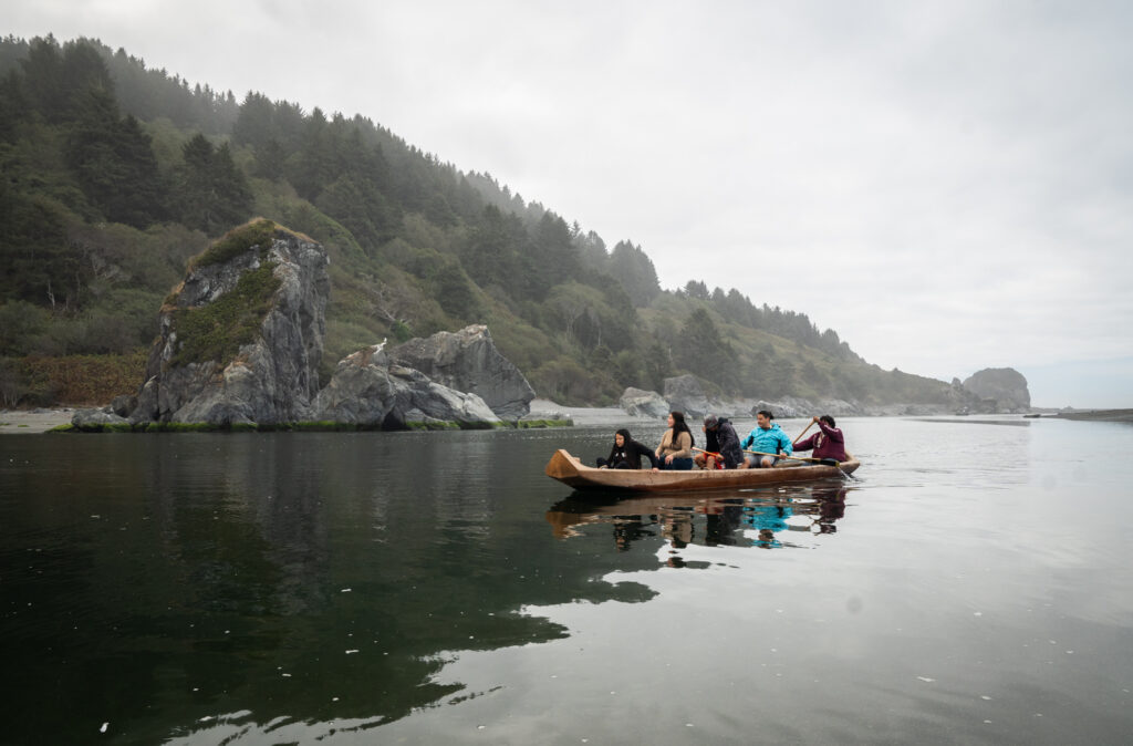 Members of the Yurok Tribe on the Klamath River | Photo: Jason Hartwick