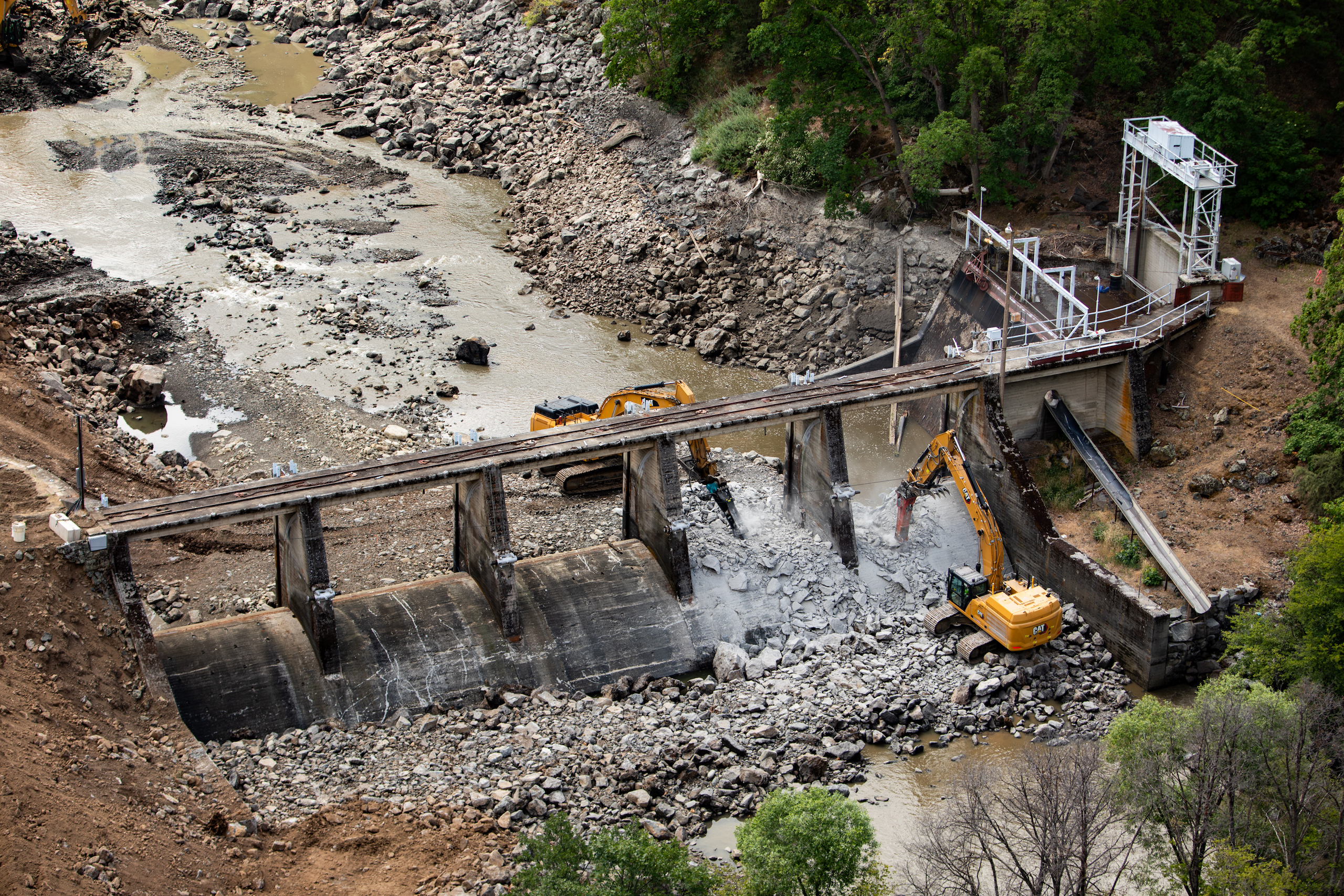 Klamath River Dam Removal | Photo by Katie Falkenberg, Swiftwater Films