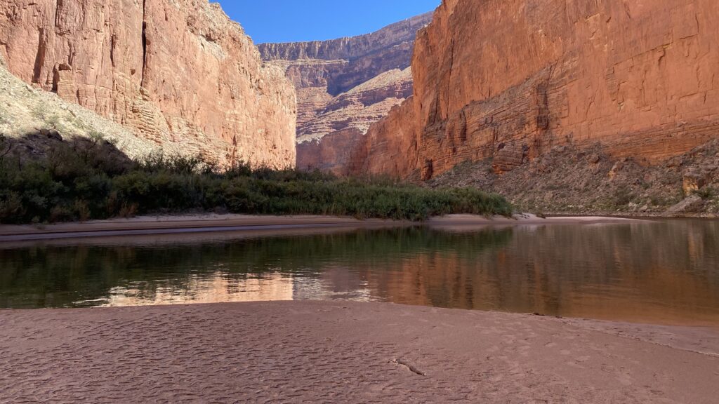 Beach in the Grand Canyon | Photo by Sinjin Eberle