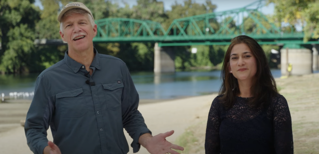 Tom Kiernan and Pallavi Phartival, 50 Anniversary of American Rivers Video