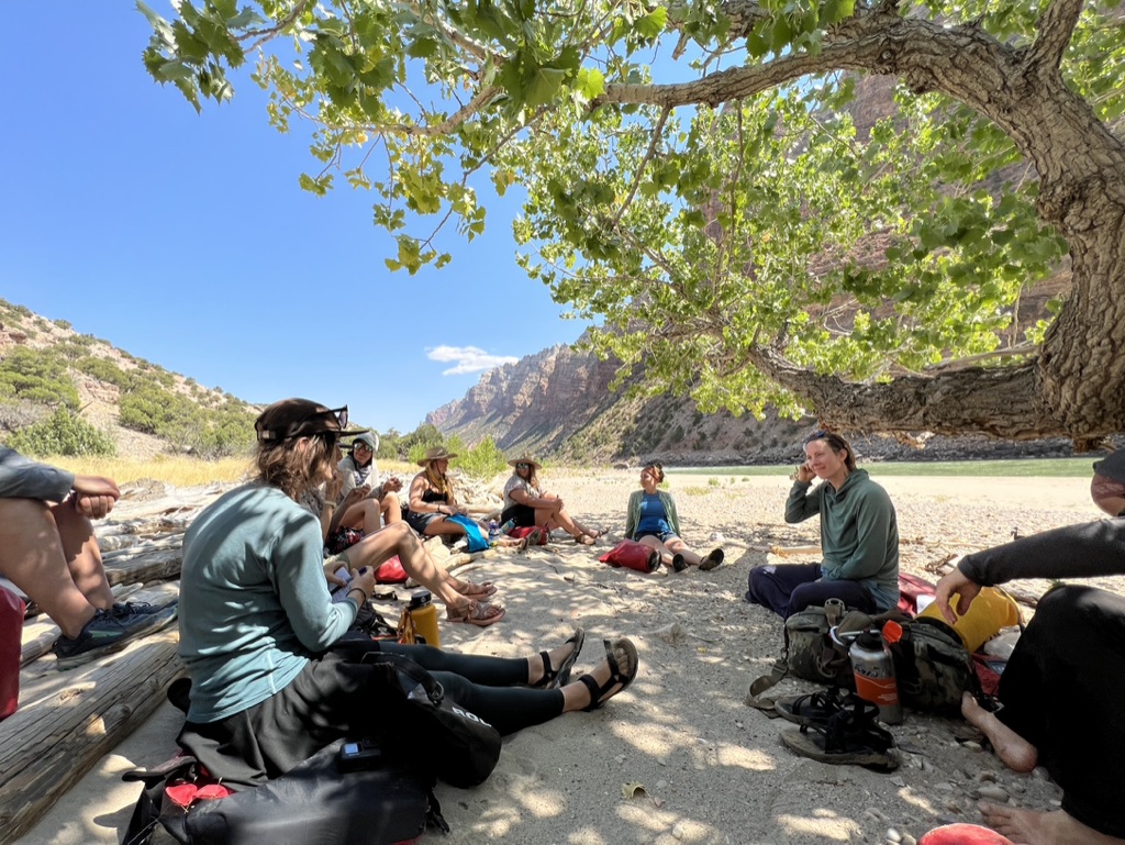 Lodore Canyon Group | Photo by Megan Davey