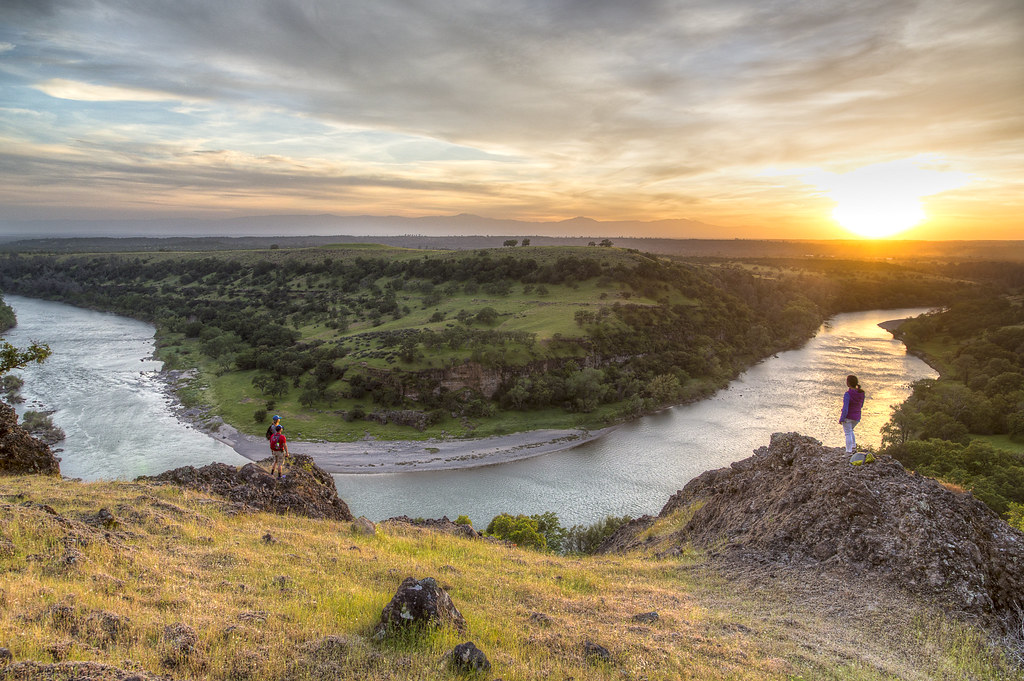 A scenic view of the Sacramento River from the Sacramento River Bend Outsanding Natural Area | Photo by: Bureau of Land Management