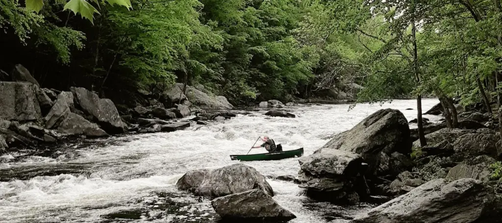 White water canoe on Farmington River | FRWA