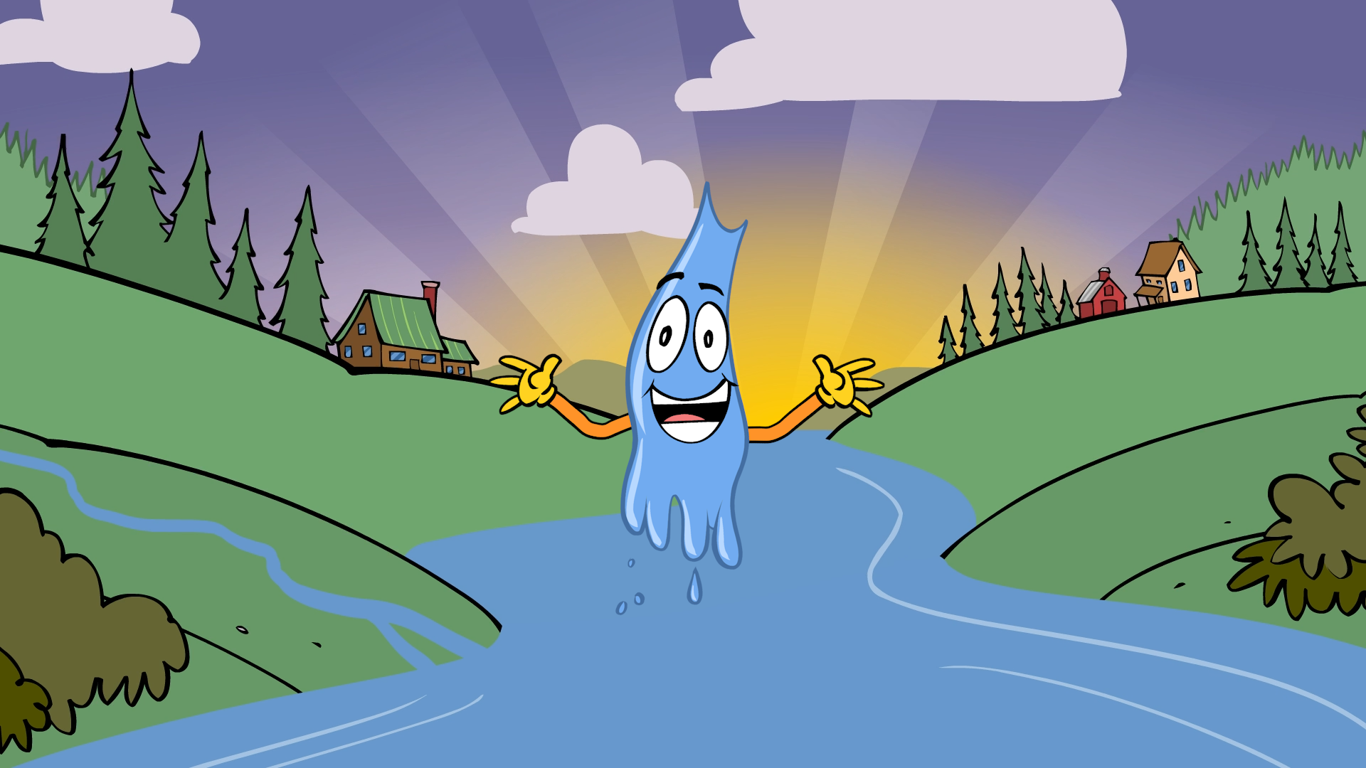 Animation of Splashy