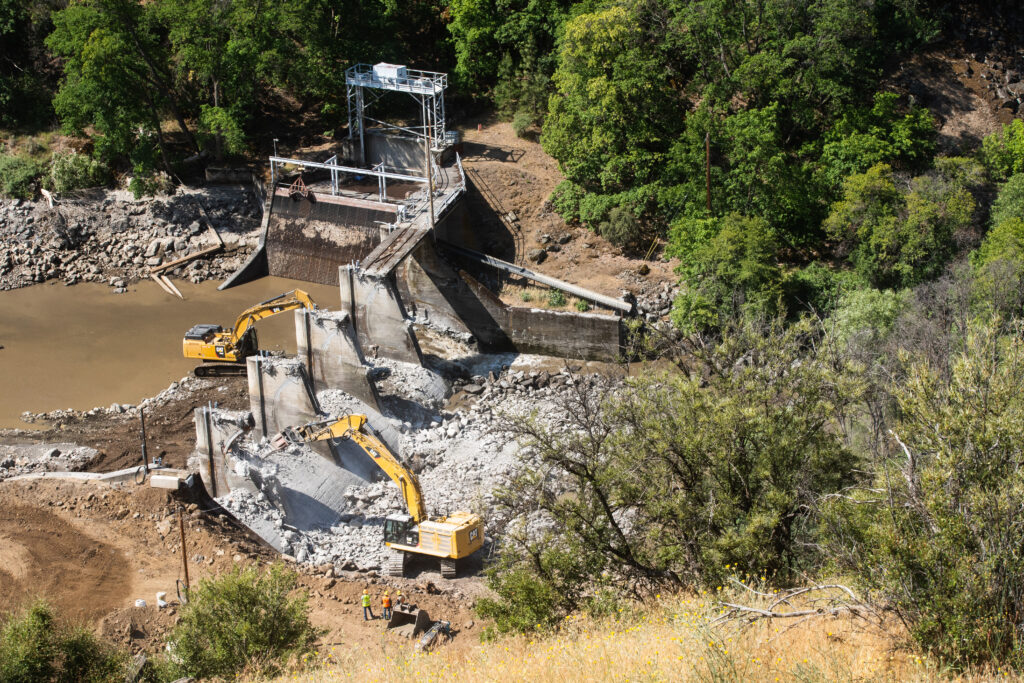 Copco 2 dam removal on the Klamath River, California | Swiftwater Films