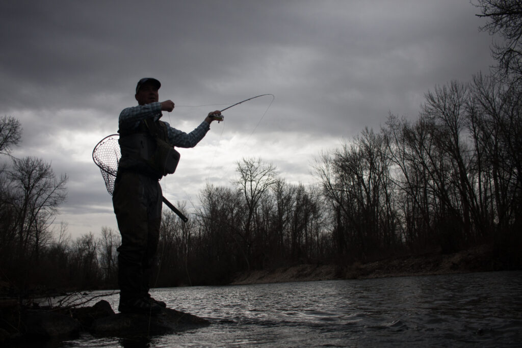 Fishman on the Boise River, Idaho | Greg Stahl