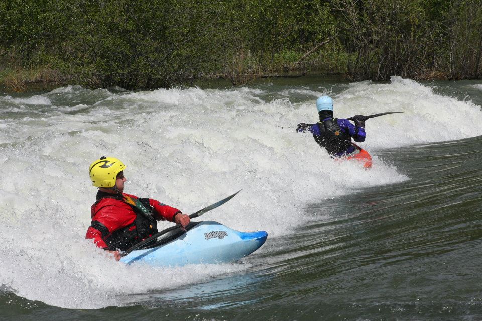 Kaykers in Barber Park on the Boise River, Idaho | Greg Stahl