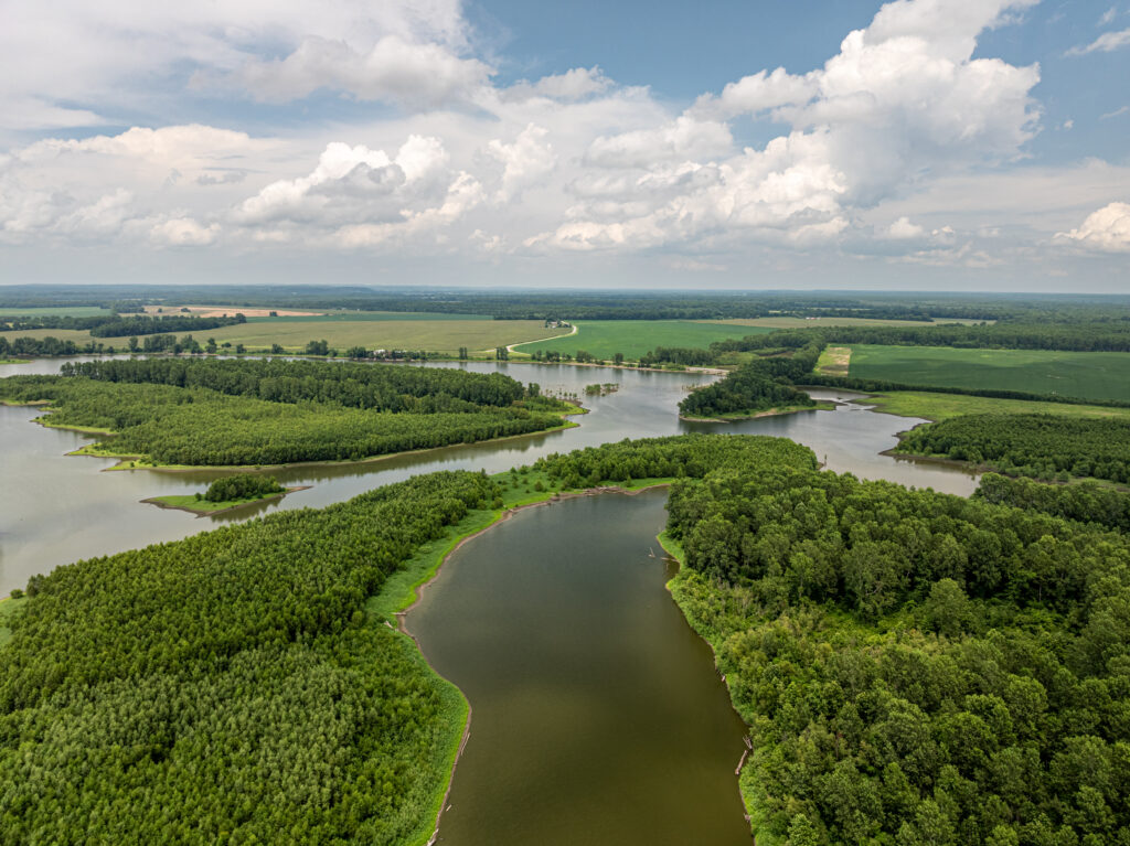 Dogtooth Bend, Mississippi River, Illinois | Mitch Paine Photography