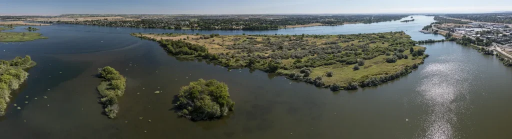 Mouth of the Yakima River and Bateman Island | Jason Jaacks