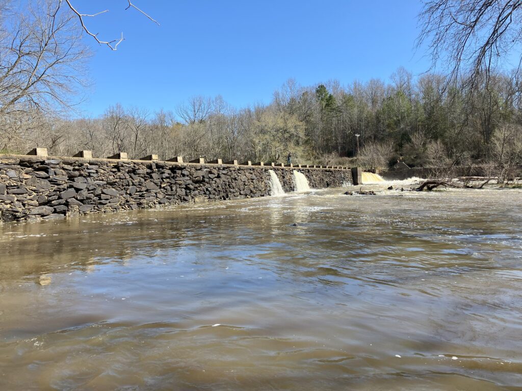 Ramseur Dam before removal