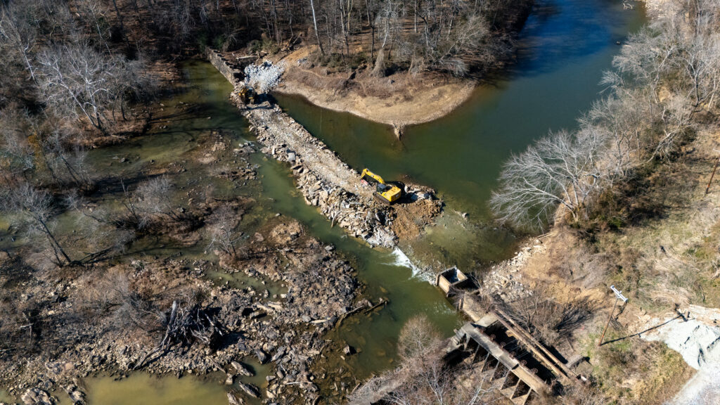 Ramseur Dam Removal, Deep River | Chad Hoffman