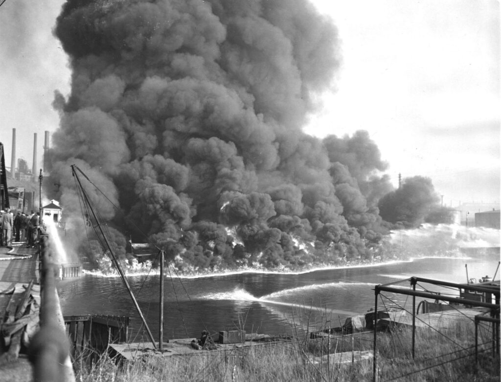 1952 Cuyahoga River Fire, Ohio | ArcGIS