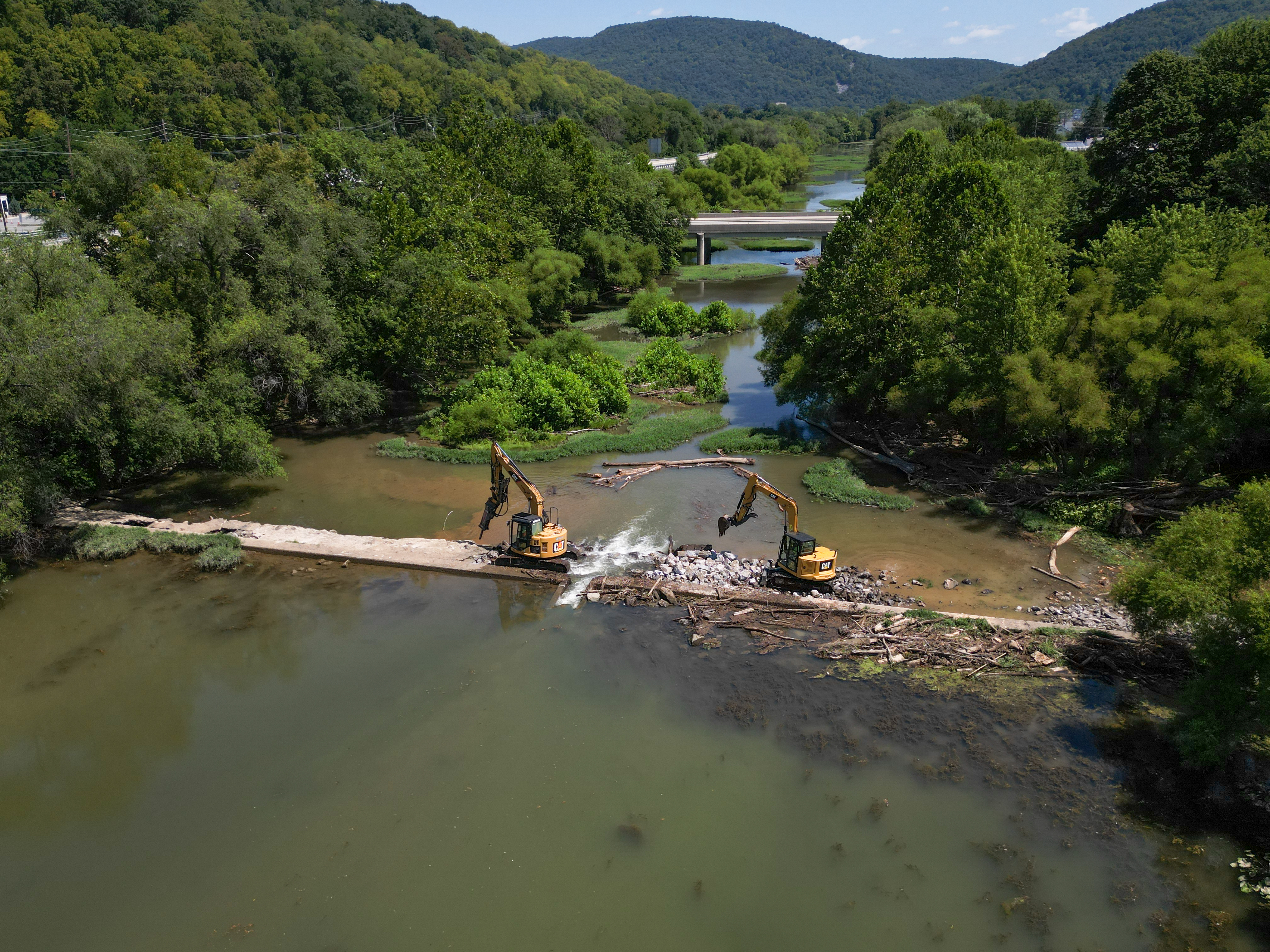 Bedford Dam Removal on Stony Creek, Virginia | Mathew Otis