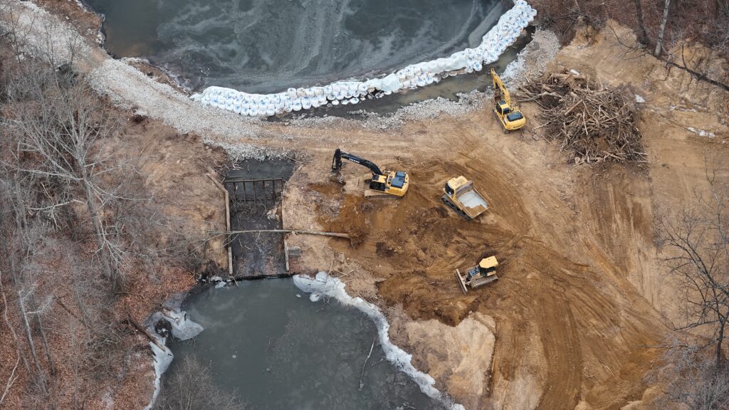 Cypress Branch Dam removal, Cypress Branch stream, Maryland | Jim Thompson