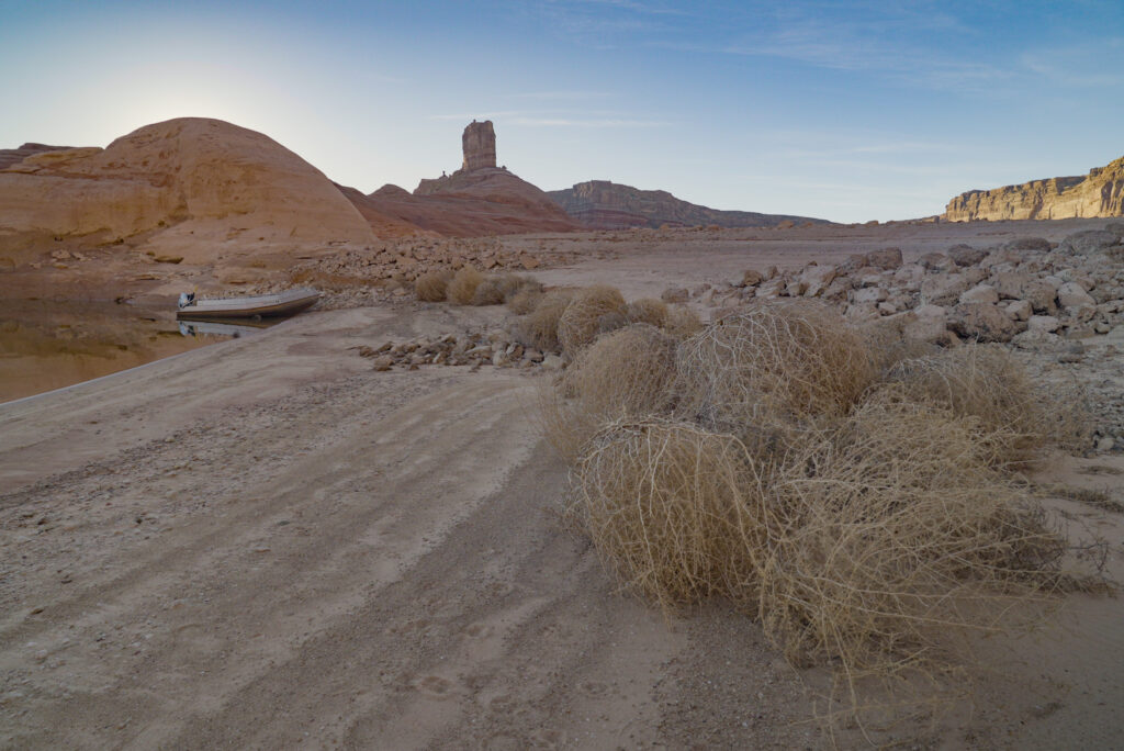 Banks of Lake Powell, Arizona in March 2026 | Page Buono