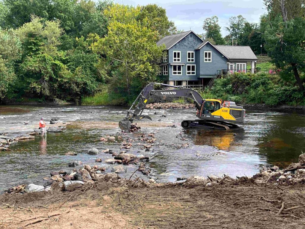 Removal of Winchell-Smith Dam, Farmington River, Connecticut | Chritiana Pollack, Princeton Hydro