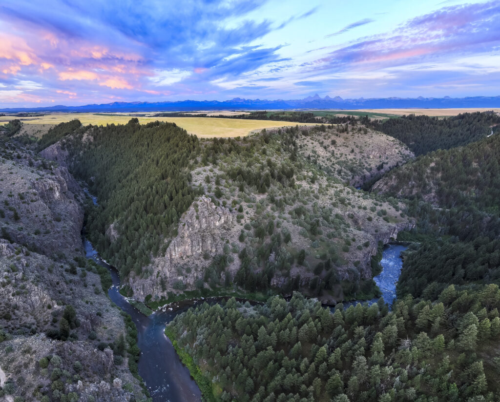 Confluence of the Teton River and Bitch Creek, Idaho | Bob Wick