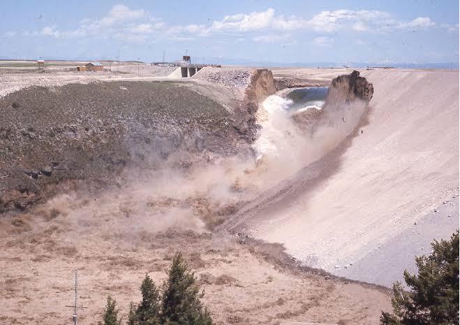 Teton Dam collapse June 5, 1976, Teton River, Idaho | Eunice Olson via the Bureau of Reclamation