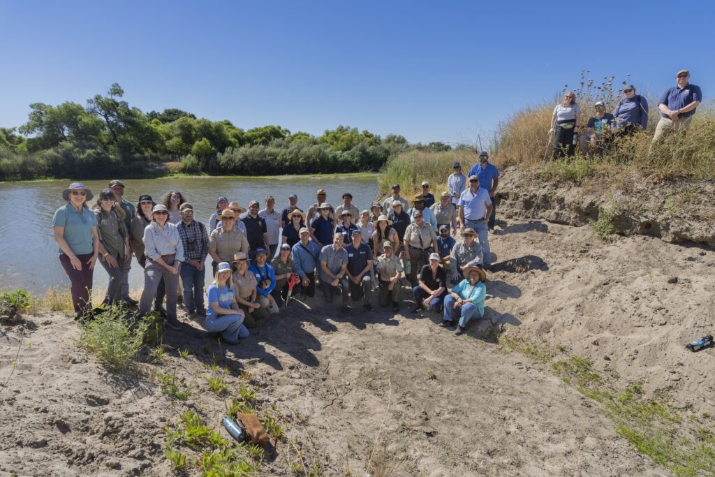 Partners gather to celebrate the reconnection of the San Joaquin River and Great Valley Grasslands State Park, California | © California State Parks, all rights reserved